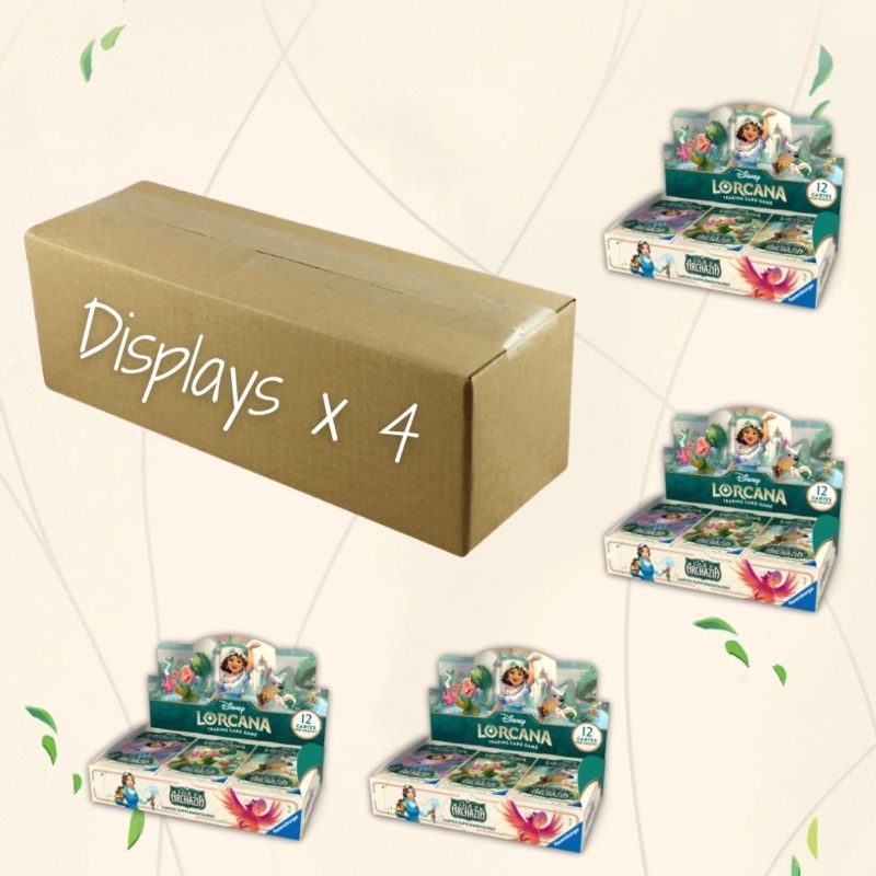 Case de Display lorcana Chapitre 7 L'île d'Archazia (Displays x4)