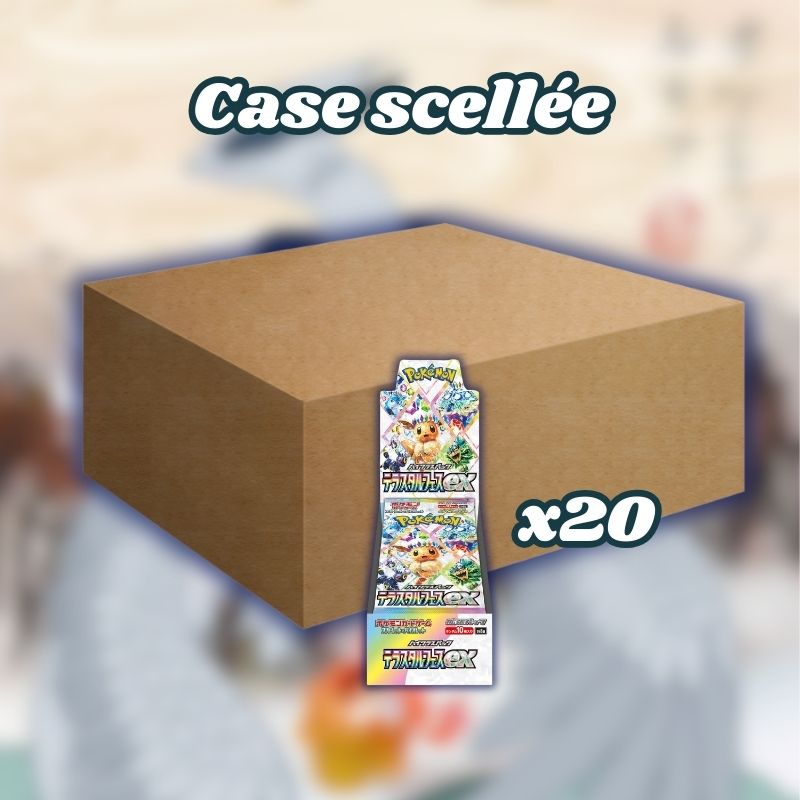 Case scellée de 20 displays sv8a the terrastal Festival ex - Japonais