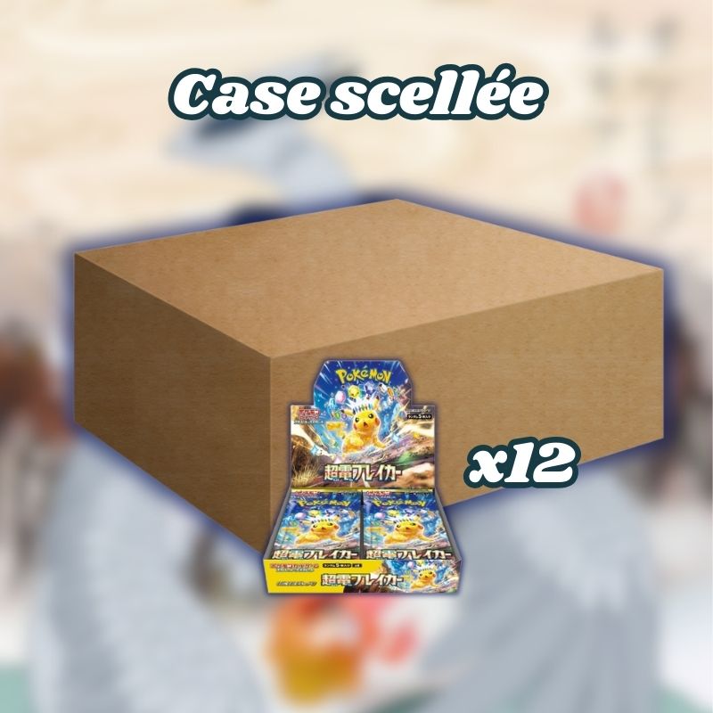 Case scellée de 12 displays sv8 Super Electric Breaker - Japonais