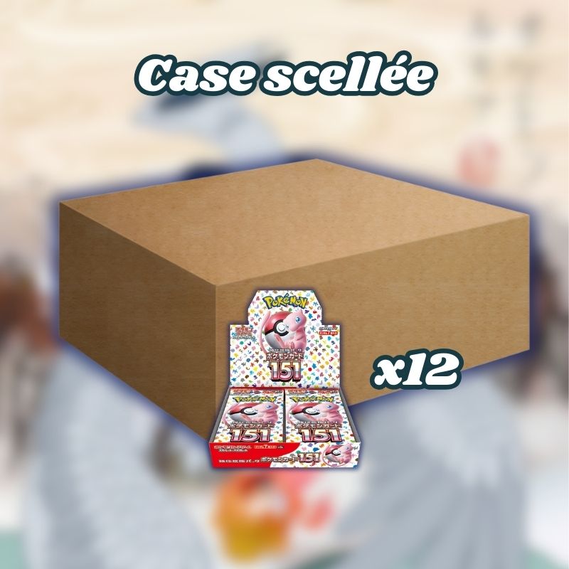 Case de 12 displays sv2a 151 - Japonais