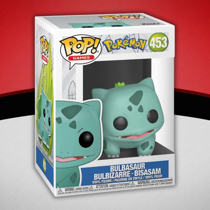 Figurine Funko Pop Pokémon #453 Bulbasaur / Bulbizarre