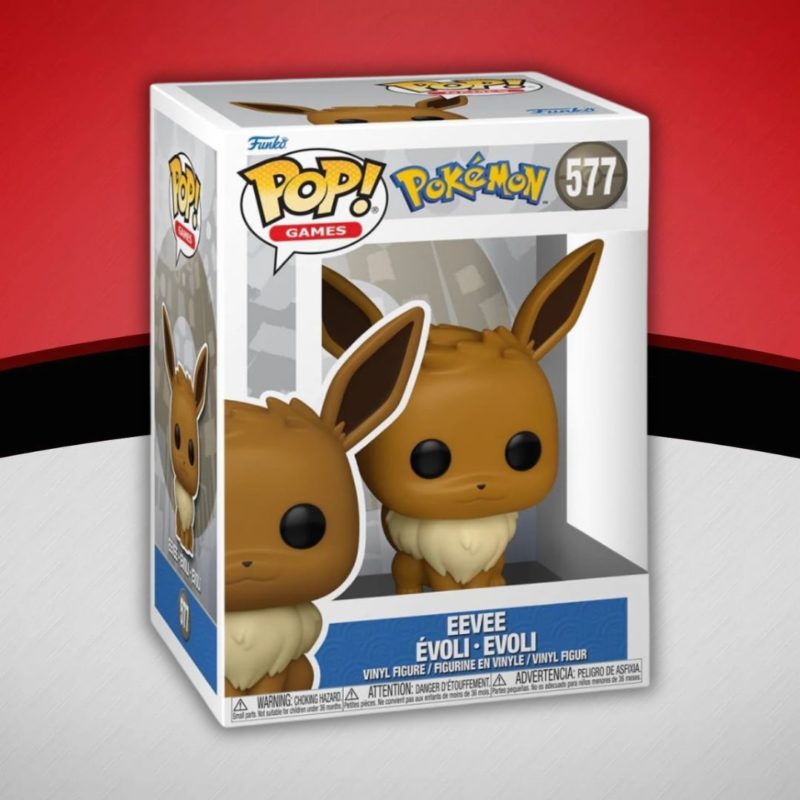 Figurine Funko Pop Pokémon #599 Eevee / Evoli 10cm